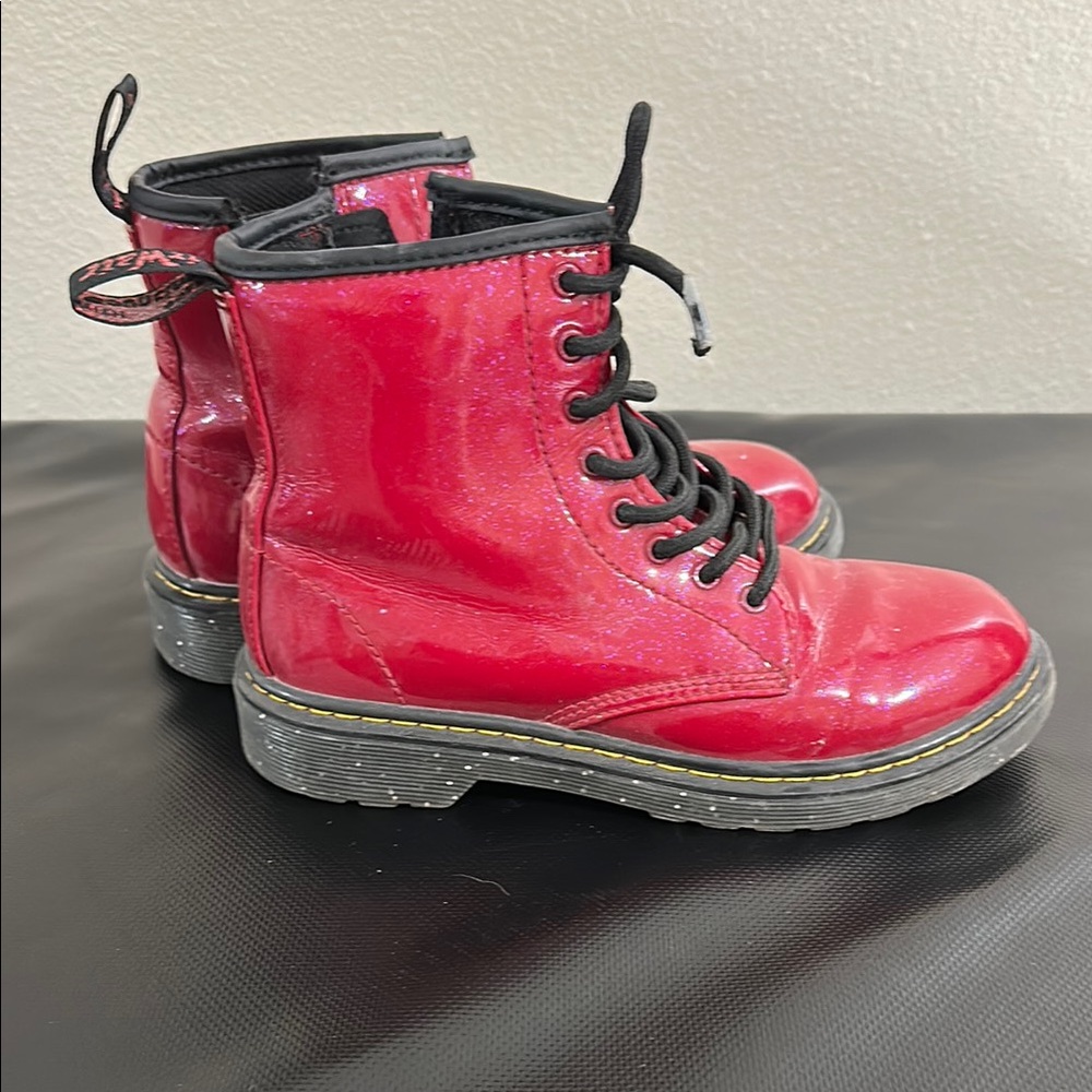 Dr. Martens Kids Red Boots